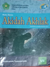 Image of Aqidah Akhlak Untuk Mts Kelas VII Kurikulum 2013